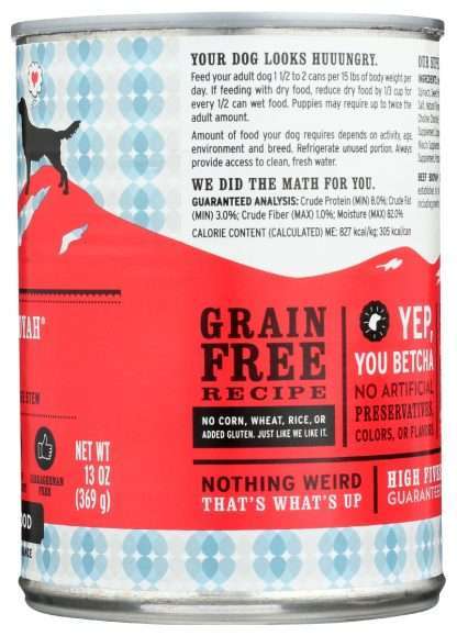 I&LOVE&YOU: Dog Food Can Beef Booyah Stew, 13 oz