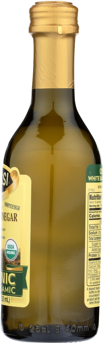 ALESSI: Vinegar Balsamic Wht Org, 8.5 oz