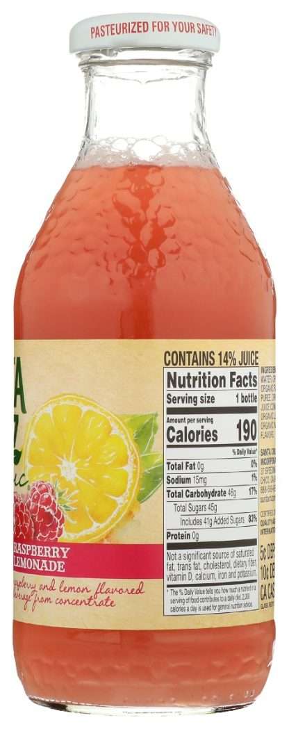 SANTA CRUZ: Lemonade Rapsberry, 16 FL OZ