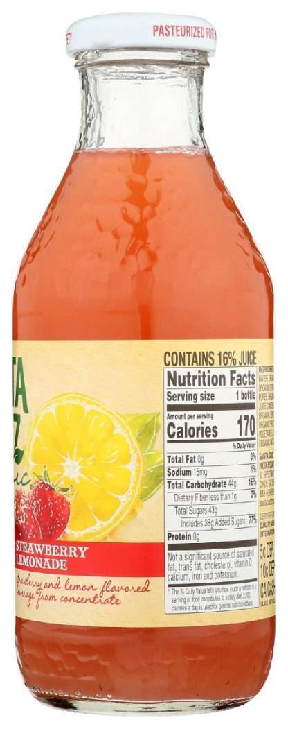 SANTA CRUZ: Lemonade Strawberry, 16 FL OZ