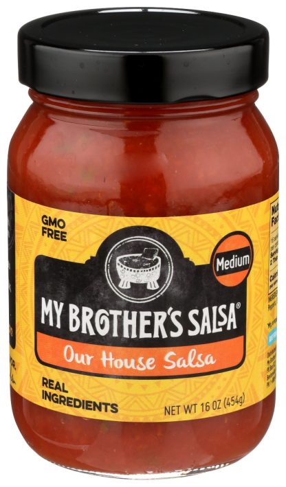 MY BROTHERS SALSA: Our House Salsa Medium, 16 oz