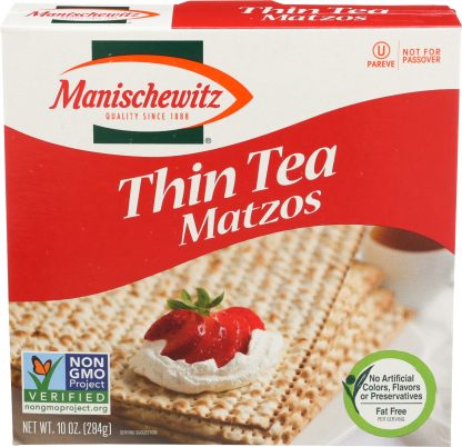 MANISCHEWITZ: Thin Tea Matzo Cracker, 10 oz