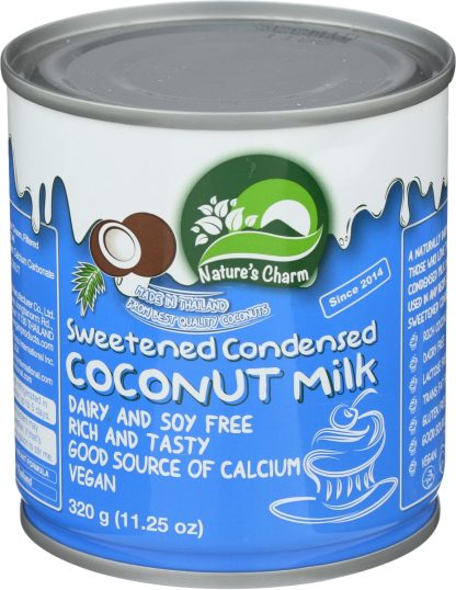 NATURES CHARM: Sweetened Condensed Coconut Milk, 11.25 oz