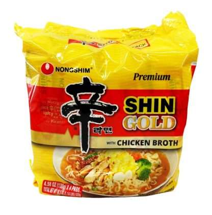 NONG SHIM: Shin Gold Ramyun Noodles, 18.32 oz