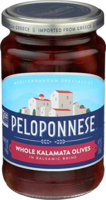 PELOPONNESE: Kalamata Olives Whole, 7 oz