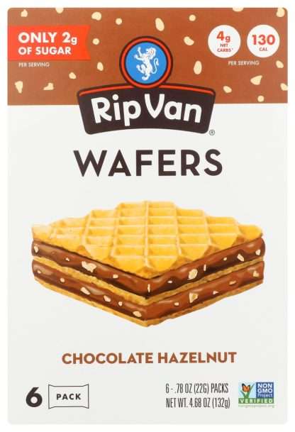 RIP VAN: Chocolate Hazelnut Wafers, 4.68 oz