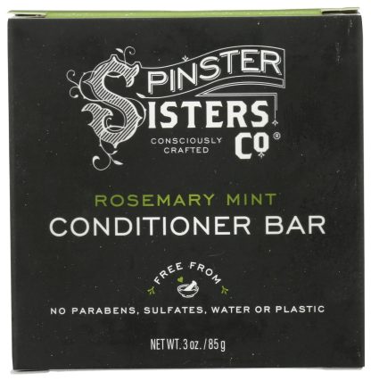 SPINSTER SISTERS CO: Rosemary Mint Conditioner Bar, 3 oz