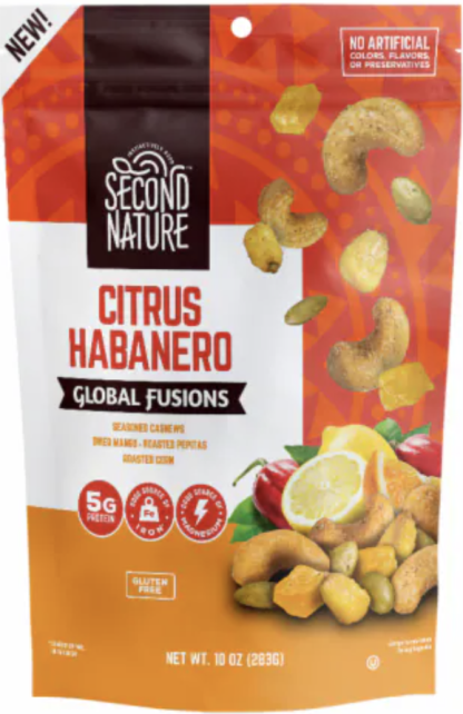 SECOND NATURE: Mix Trail Citrus Habnro, 10 oz