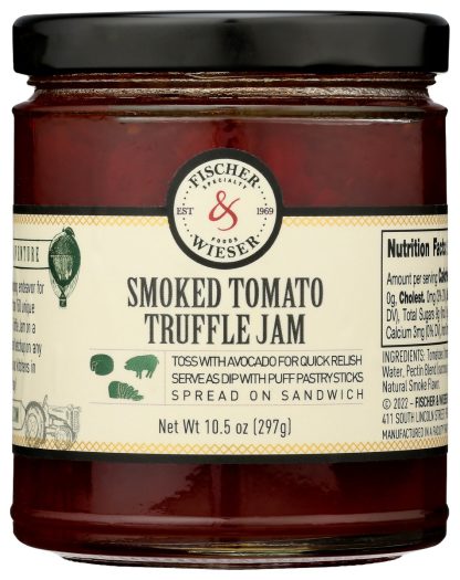 FISCHER & WIESER: Smoked Tomato Truffle Jam, 10.9 oz