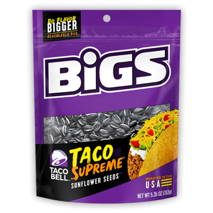 BIGS: Seeds Sunflower Taco Bell, 5.35 oz