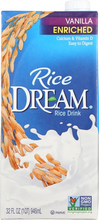 DREAM: Rice Dream Enriched Vanilla Rice Drink, 32 FL OZ
