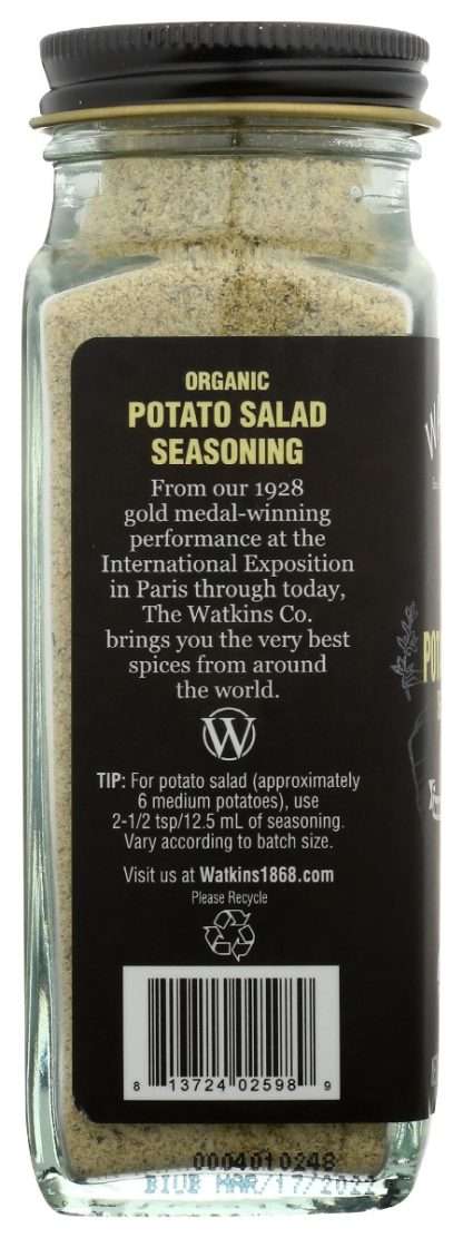 WATKINS: Organic Potato Salad Seasoning, 4.1 oz