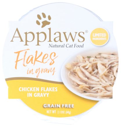 APPLAWS: Flakes Chicken Cat, 2.12 OZ