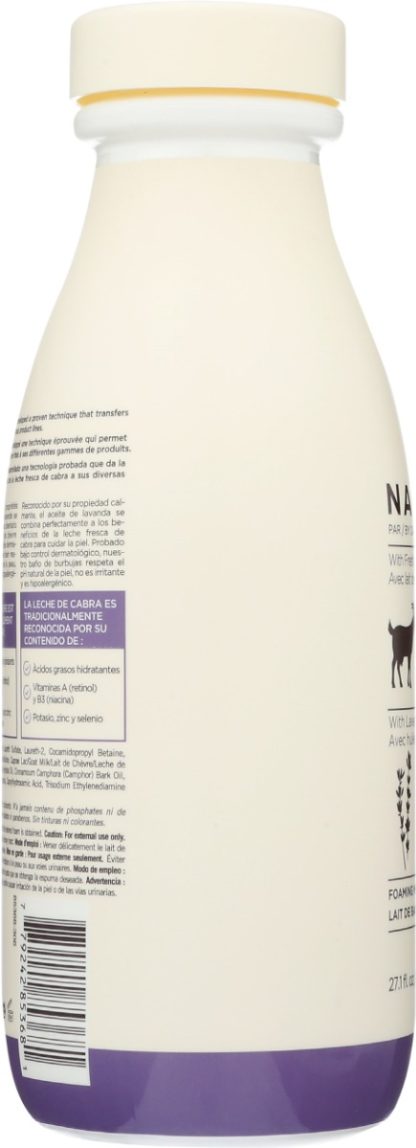 NATURE BY CANUS: Bath Milk Foamg Lavndr, 27.1 FL OZ