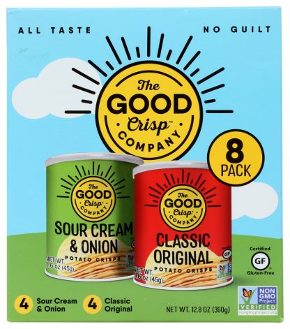 THE GOOD CRISP COMPANY: Crisps Multi Pack, 12.8 oz