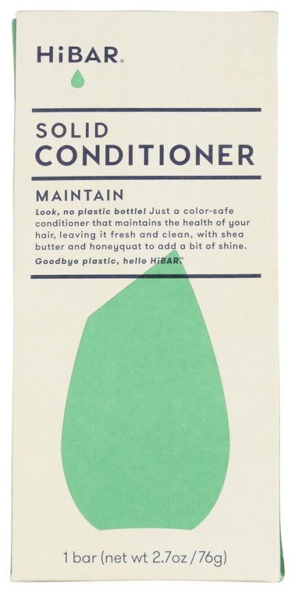 HIBAR: Maintain Conditioner Bar, 2.9 oz
