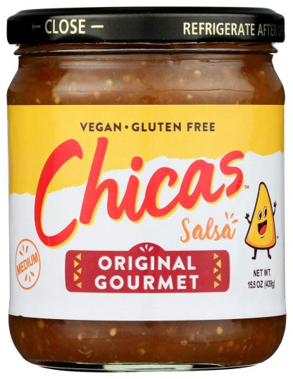 CHICAS: Original Gourmet Salsa, 15.5 oz