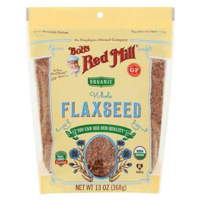 BOBS RED MILL: Organic Brown Flaxseed, 13 oz