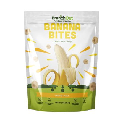 BRANCHOUT: Original Banana Bites, 1 oz