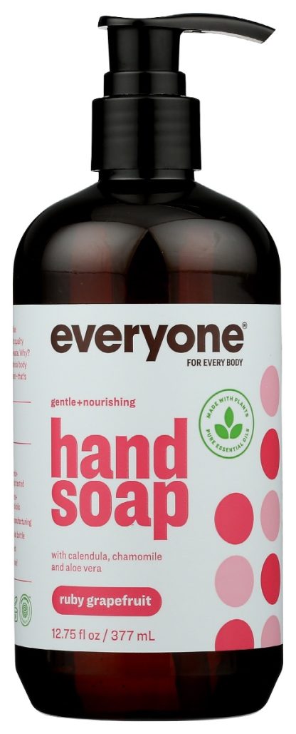 EVERYONE: Hand Soap Ruby Grapefruit, 12.75 FL OZ