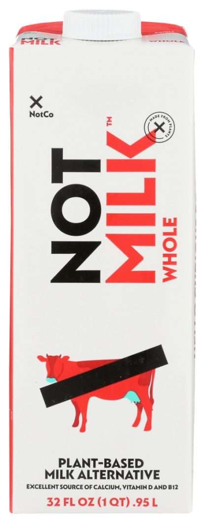 NOTMILK: Whole Plant Based Milk, 32 oz