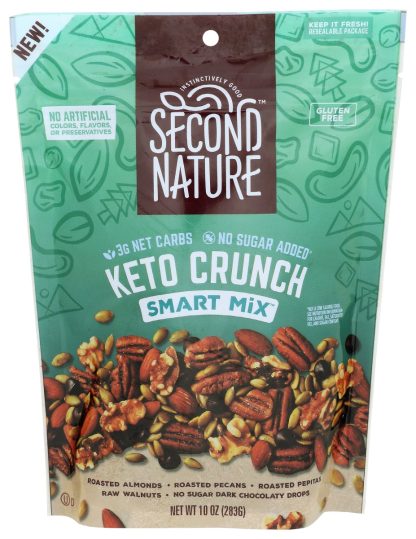 SECOND NATURE: Keto Crunch Smart Mix, 10 oz
