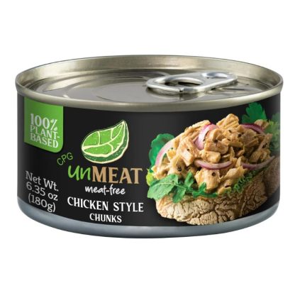 UNMEAT: Meat Free Chicken Style Chunks, 6.35 oz