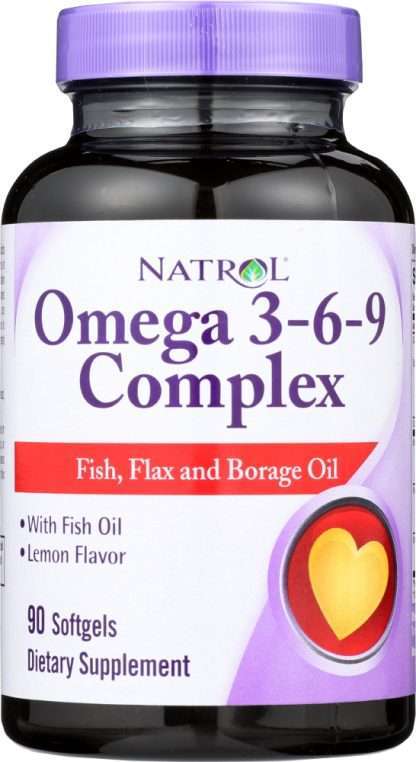 NATROL: Omega 3-6-9 Complex, 90 sg