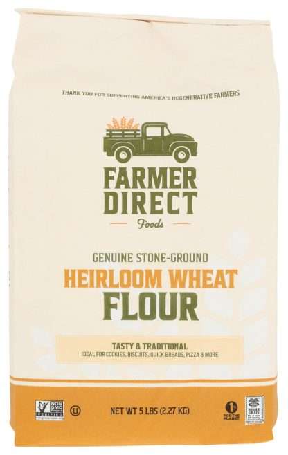 FARMER DIRECT FOODS: Flour Heirloom Wheat, 5 lb