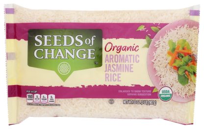 SEEDS OF CHANGE: Rice Jasmine Organic, 2 lb