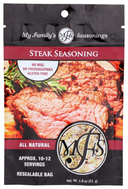 MY FAMILYS SEASONING: Steak Seasoning, 1.8 oz