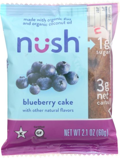 NUSH: Blueberry Cake, 2.1 oz