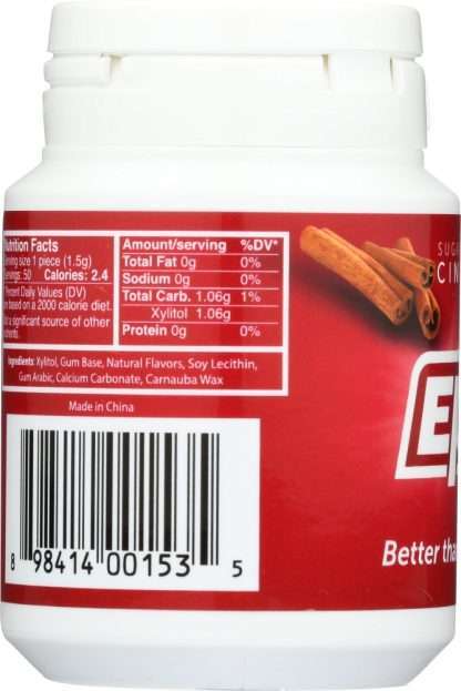 EPIC DENTAL: Gum Cinnamon Xylitol, 50 pc
