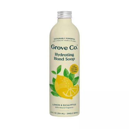 GROVE CO: Hydrating Hand Soap Lemon Eucalyptus, 13 FL OZ