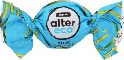 ALTER ECO: Organic Dark Milk Chocolate Silk Velvet Truffle, 0.42 oz